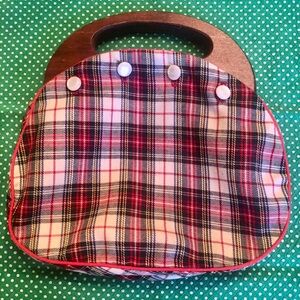 Perfect Preppy Plaid! Bermuda style bag!
